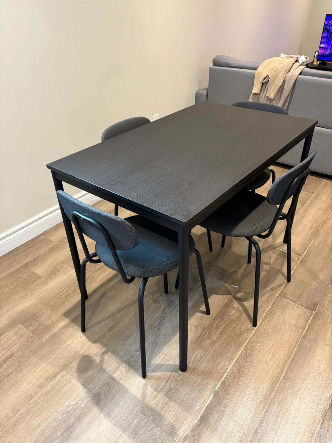 IKEA SANDSBERG Table with 4 ÖSTANO Chairs - photo 2