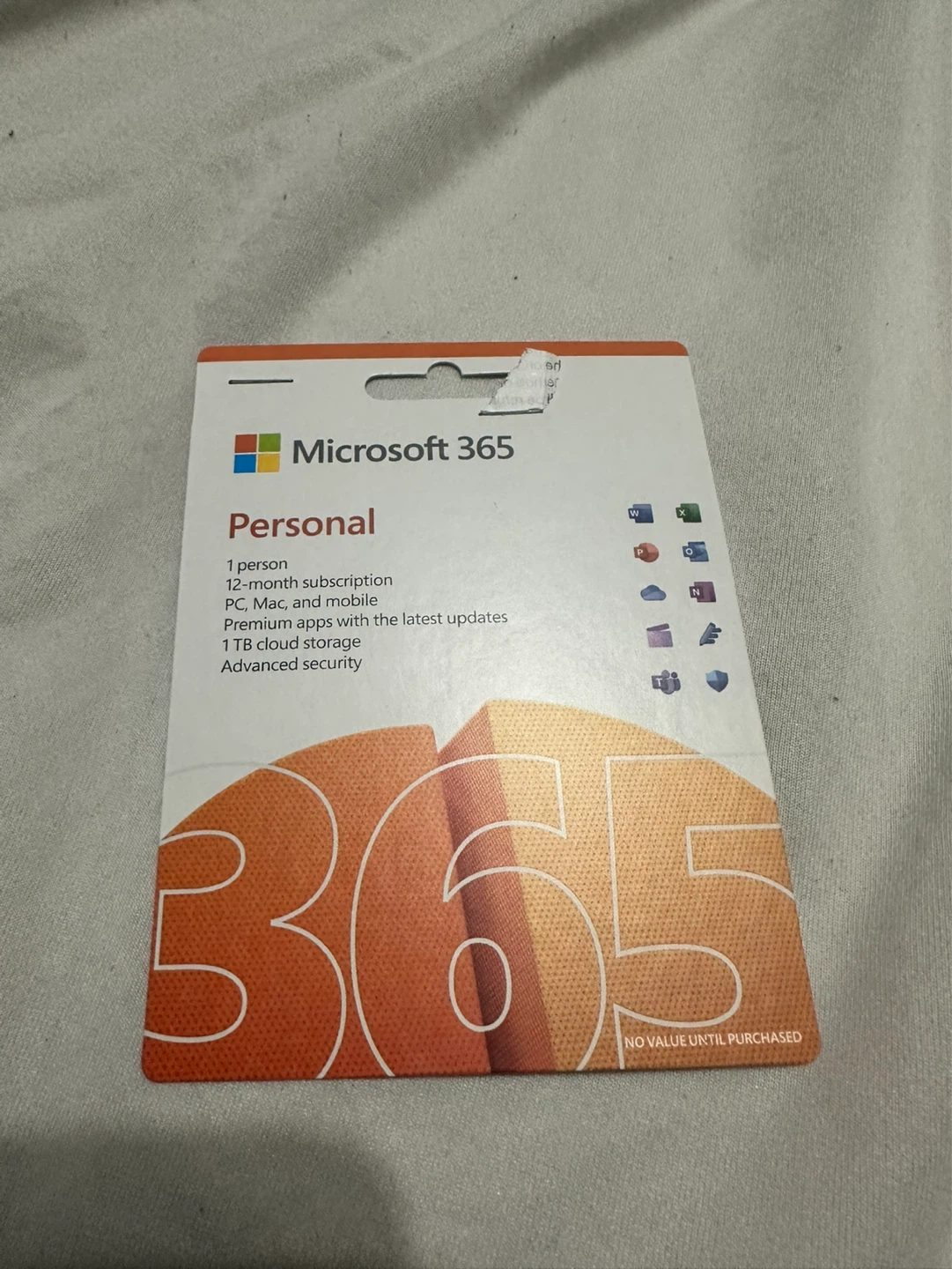 Microsoft 365 Personal 12-Month Subscription