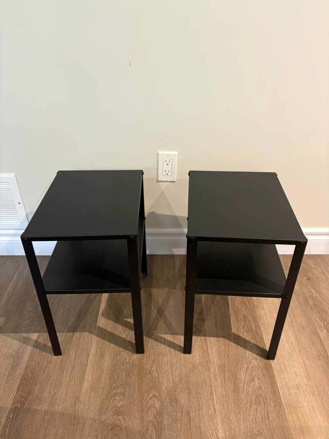 IKEA KNARREVIK Nightstand - Black (2 available)