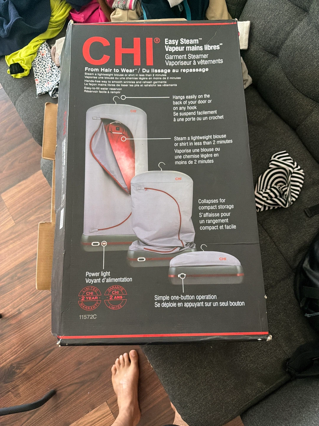 CHI Easy Steam Garment Steamer