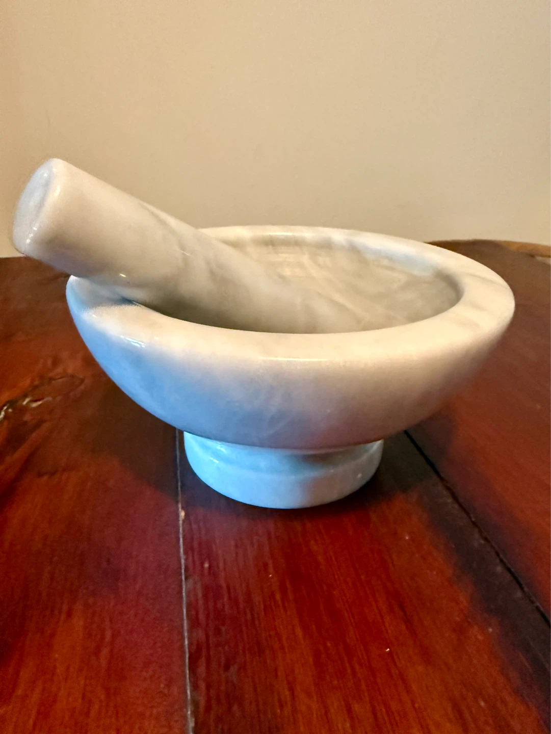 Marble Mortar and Pestle