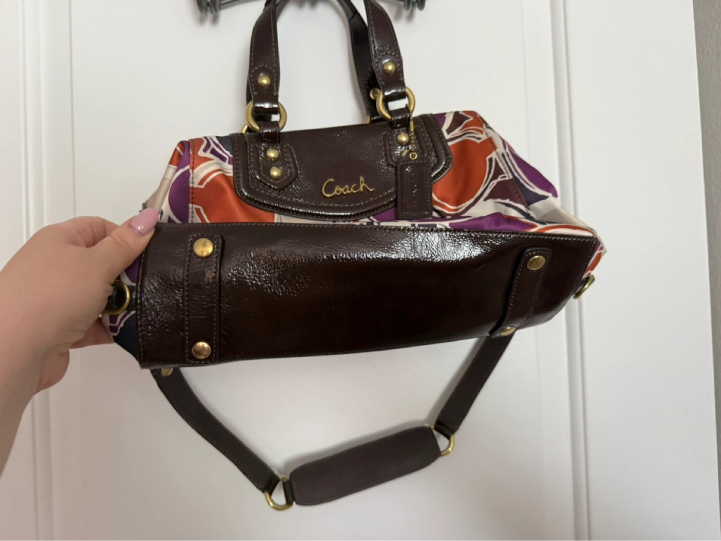 Coach Signature Print Bag and Wallet - photo 3