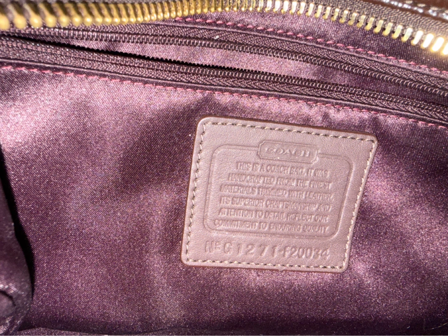 Coach Signature Print Bag and Wallet - photo 4