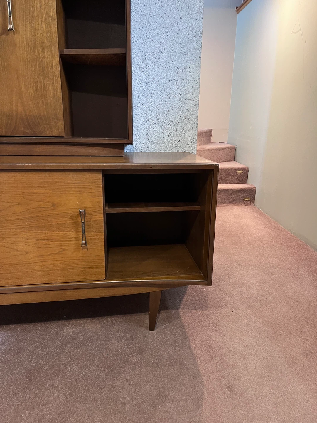 Mid-Century Modern Wood Sideboard Cabinet - photo 4