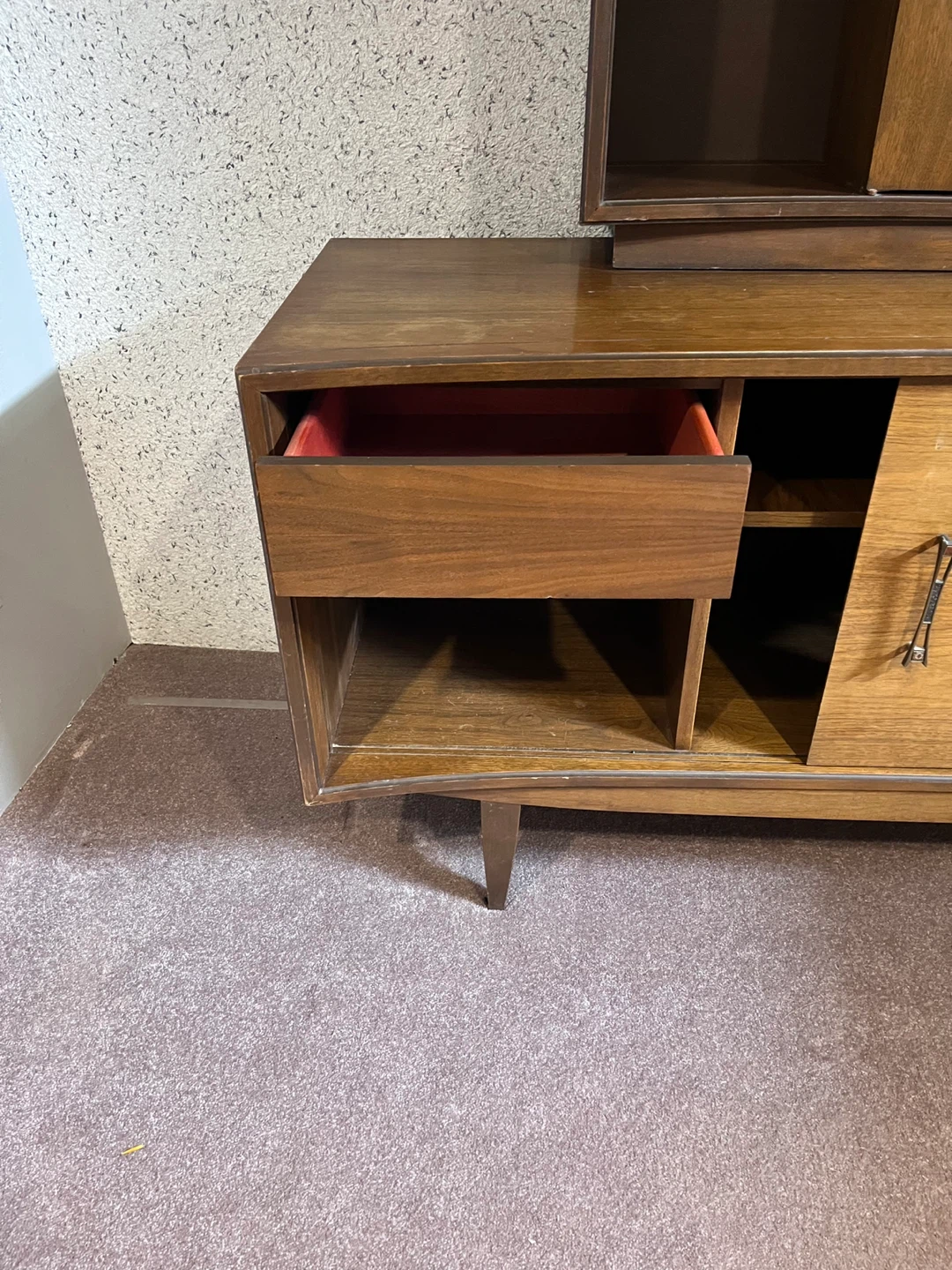 Mid-Century Modern Wood Sideboard Cabinet - photo 5