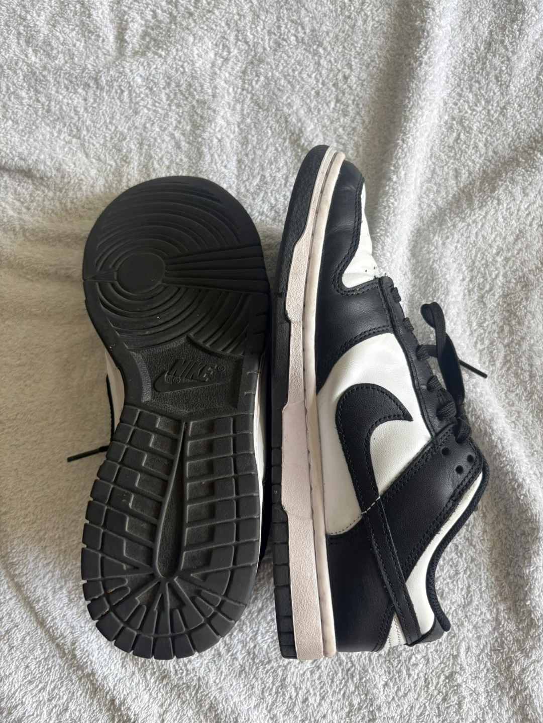 Nike Dunk Low Black White Sneakers - photo 2