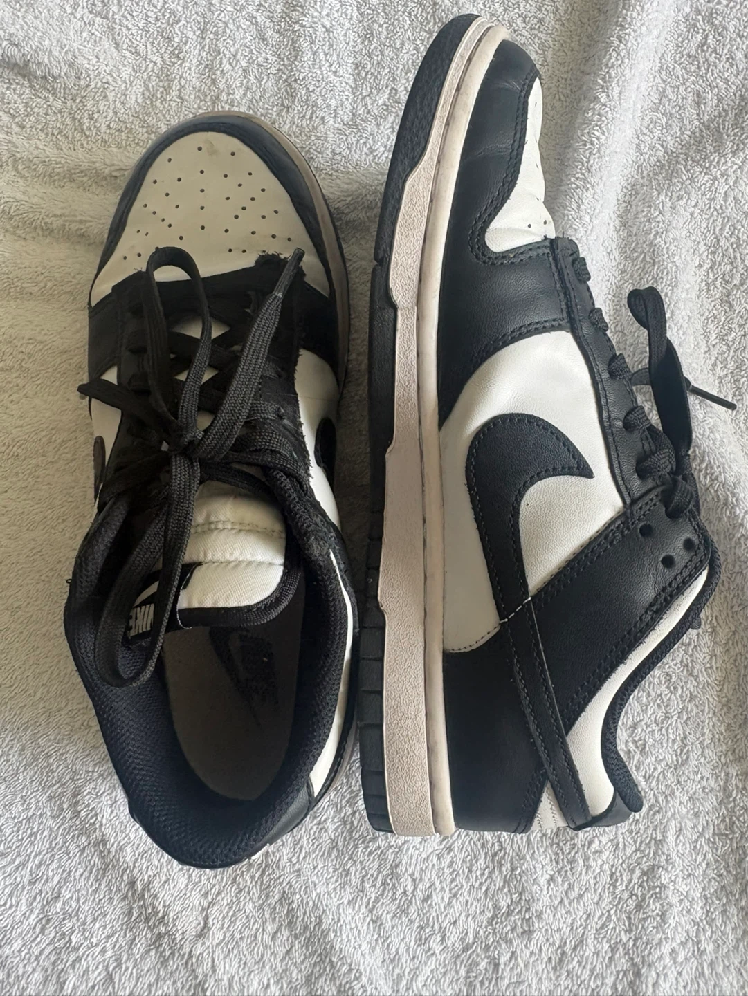 Nike Dunk Low Black White Sneakers