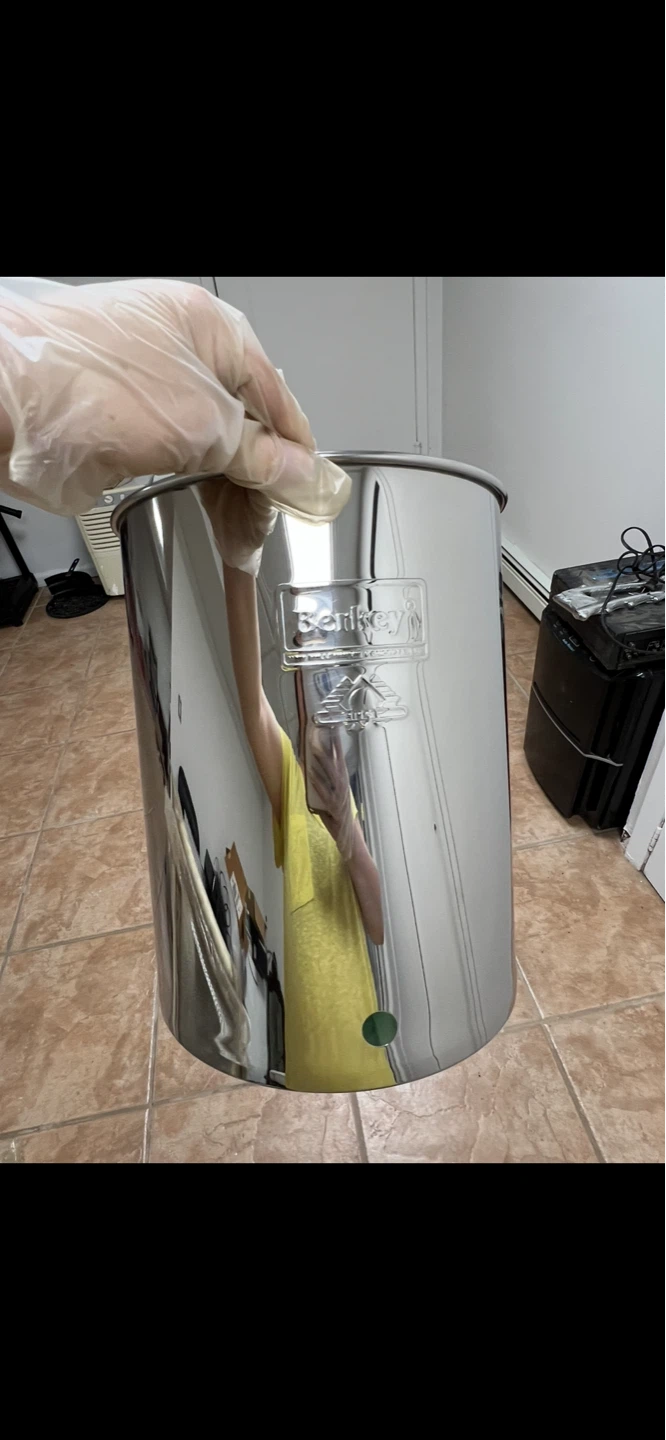 Berkey Water Filter Stainless Steel Upper Chamber