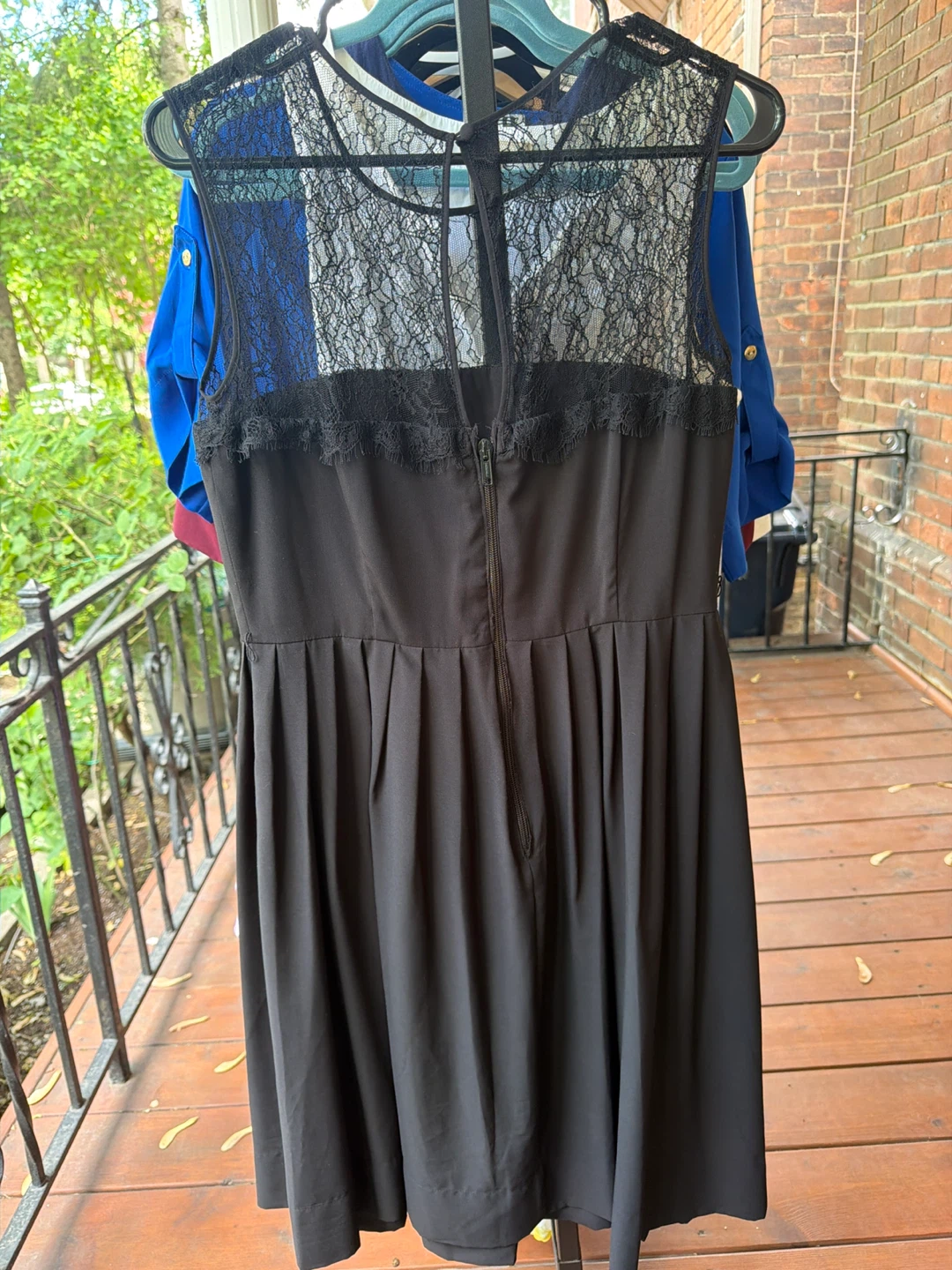 Black Lace Detail Dress - photo 2