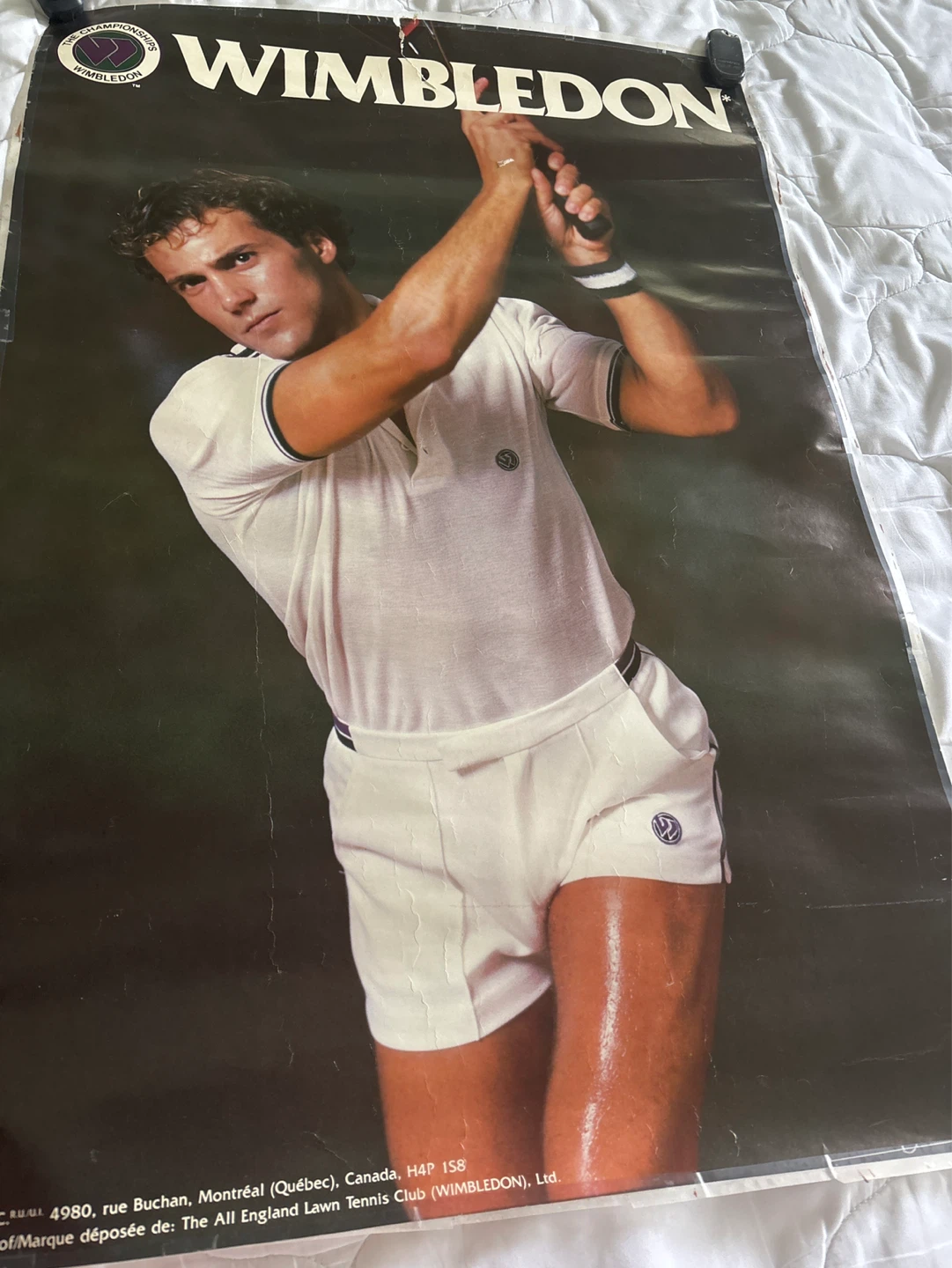 Wimbledon Tennis Poster