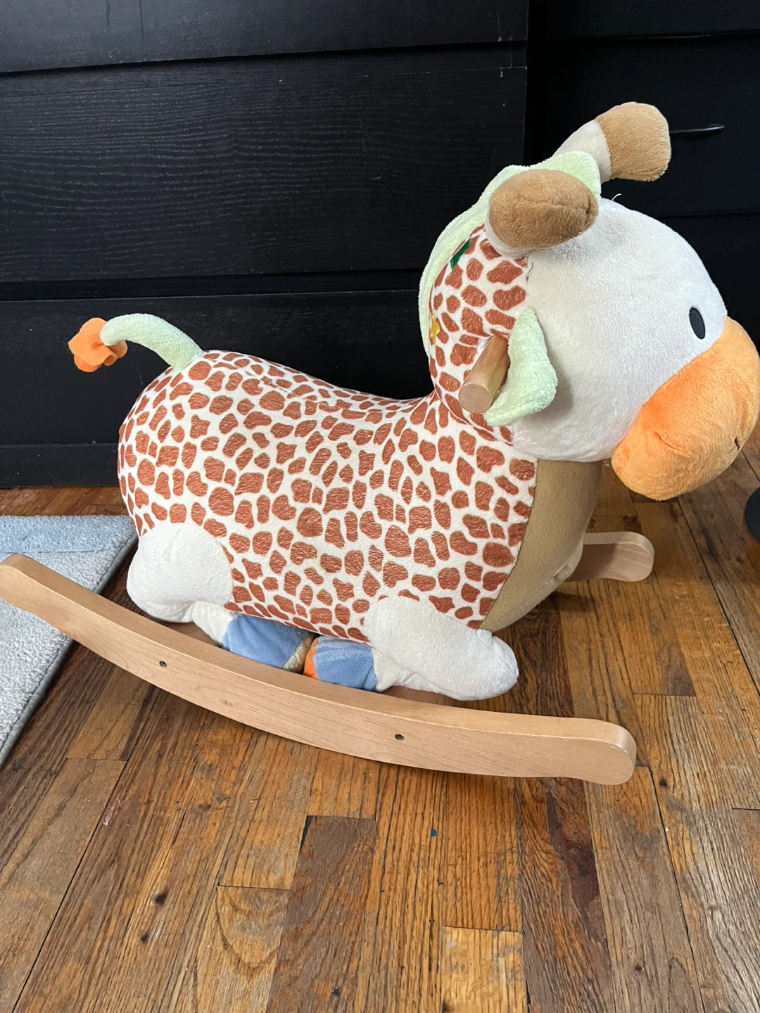 Plush Giraffe Rocking Horse Toy