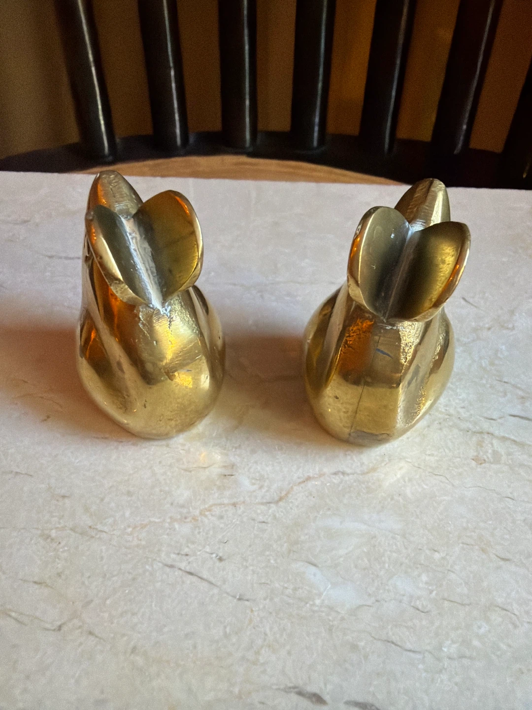 Pair of Brass Mouse Figurines - photo 4