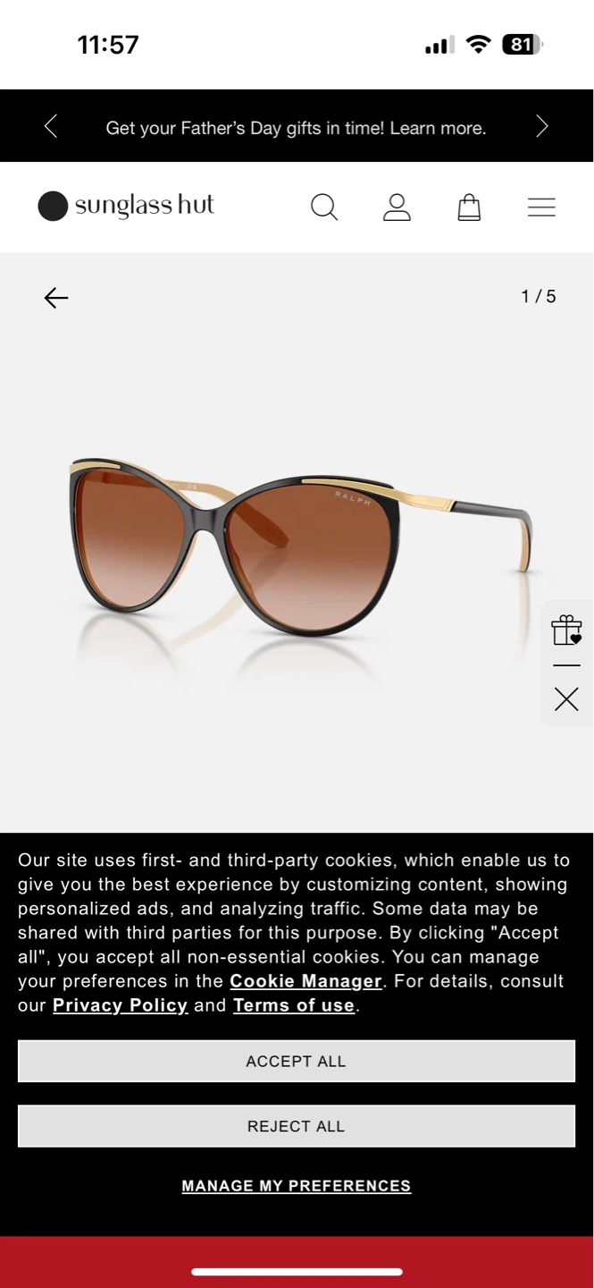 Ralph Lauren Sunglasses