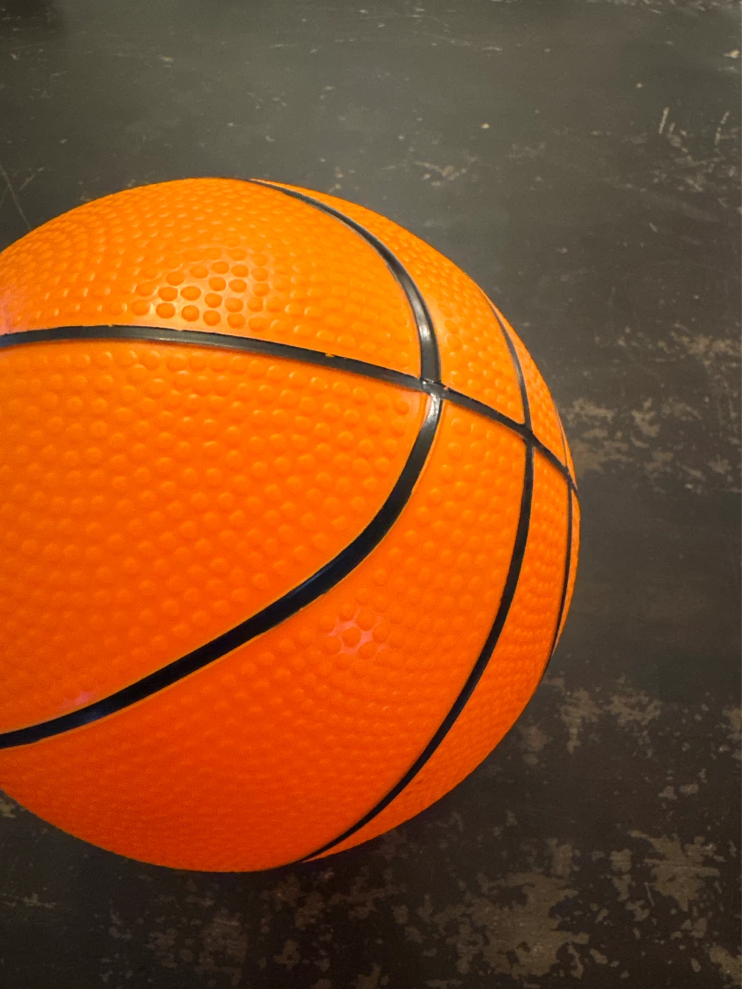 Orange Basketball for mini hoop