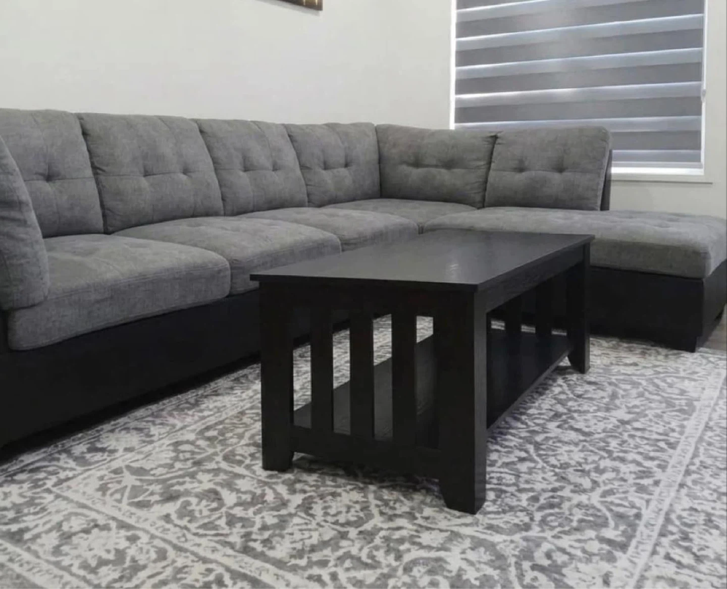 Sofa with ottoman - photo 2