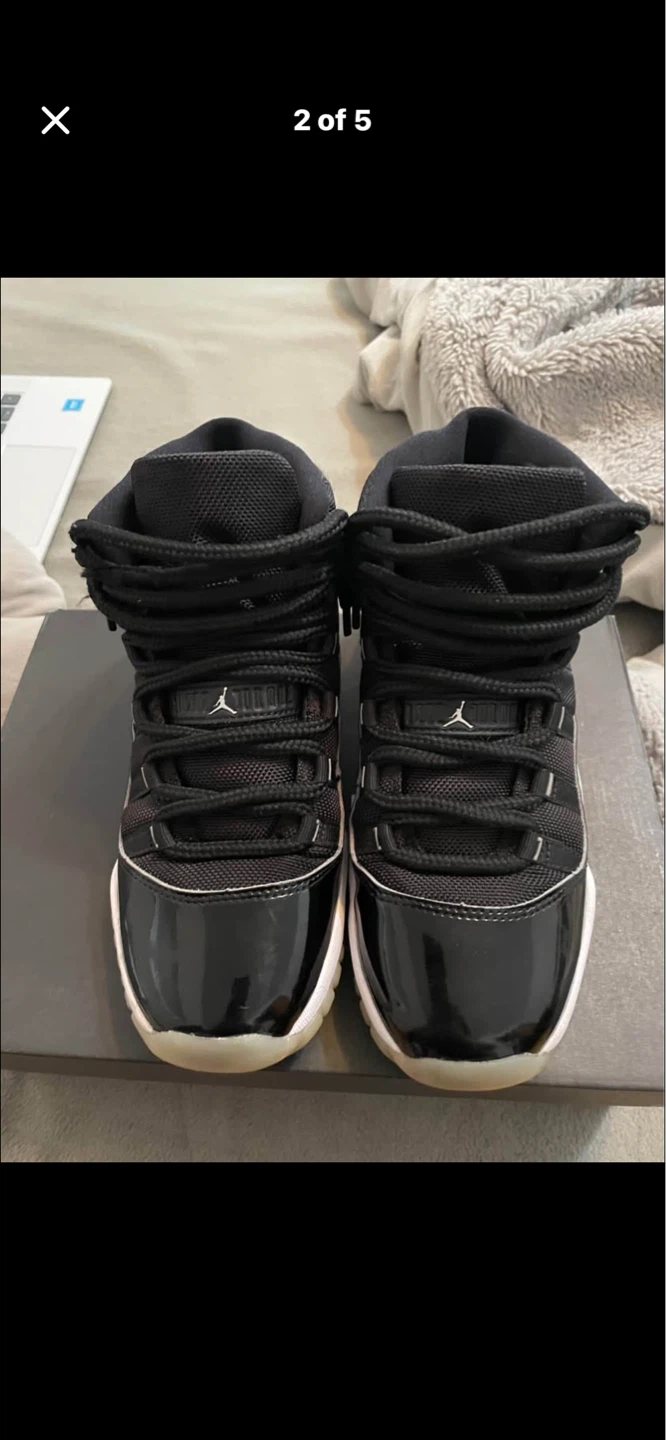 Air Jordan 11 Retro (GS) Black Multi-Color - photo 2