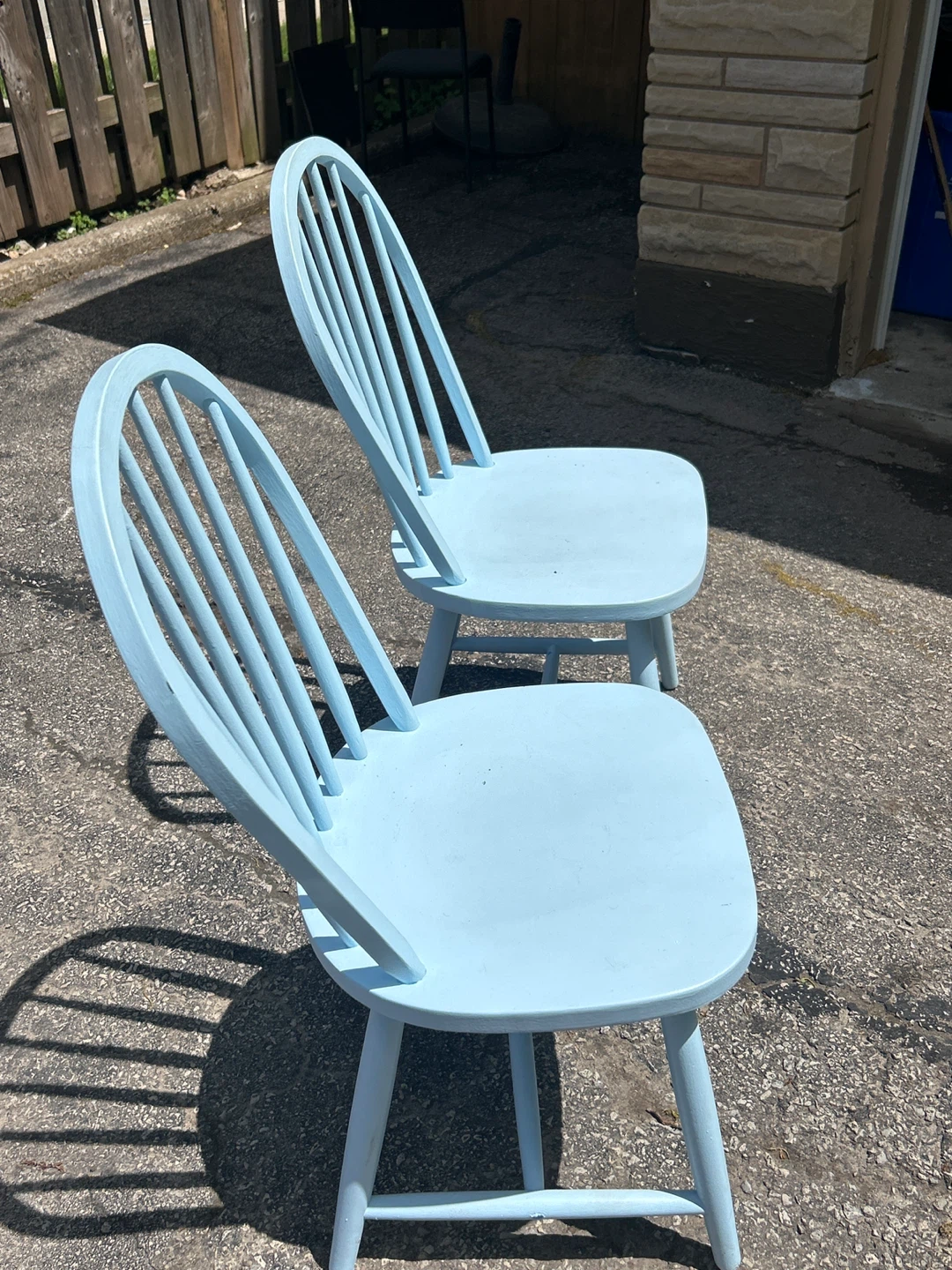 Two  back chairs - photo 2
