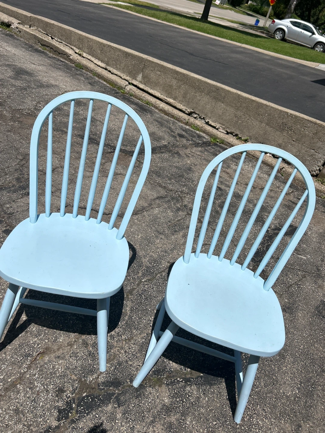 Two  back chairs - photo 3