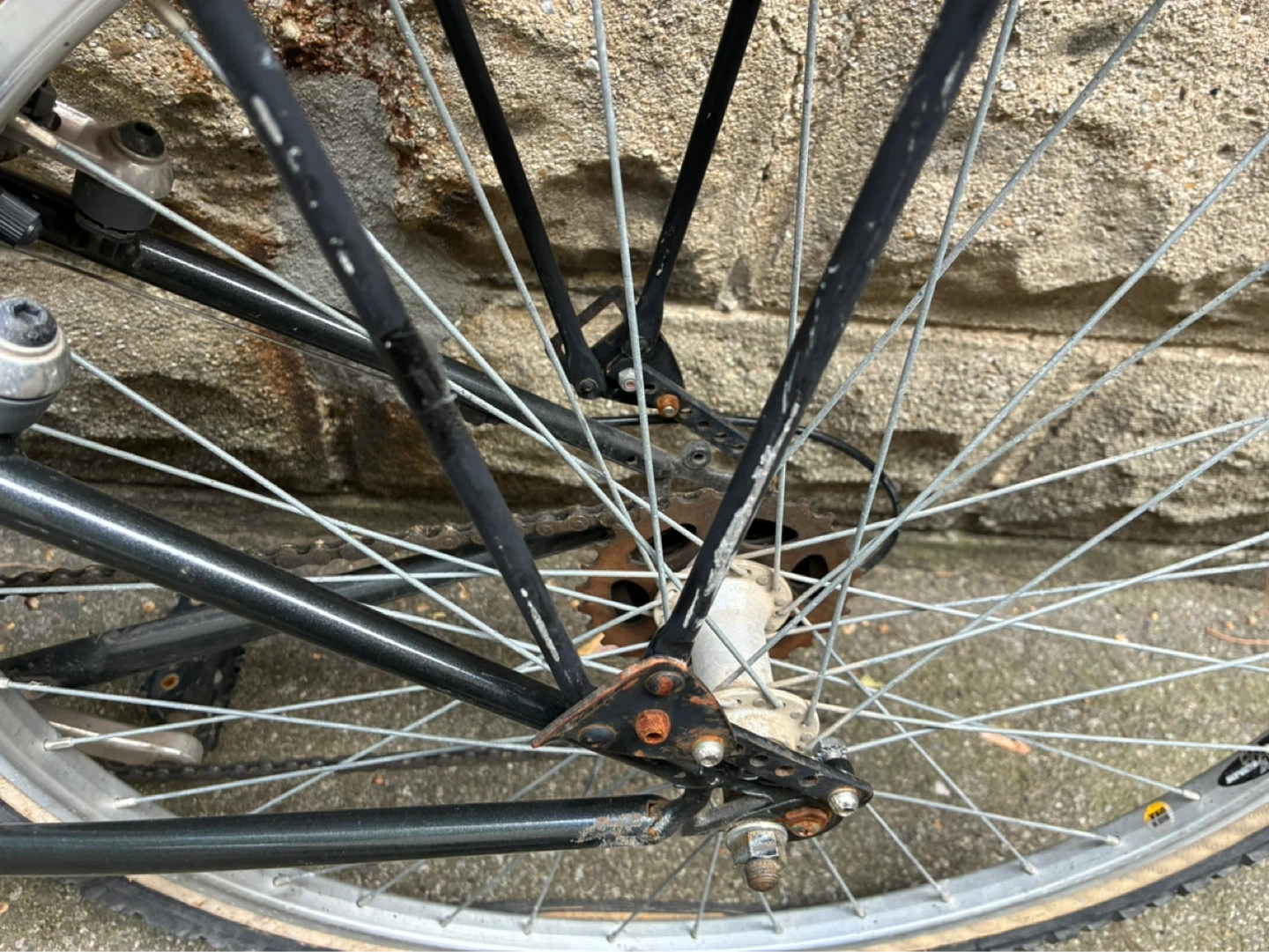 BIKE vintage Precision PR5055 Shimano drivetrain hybrid AS IS - photo 4