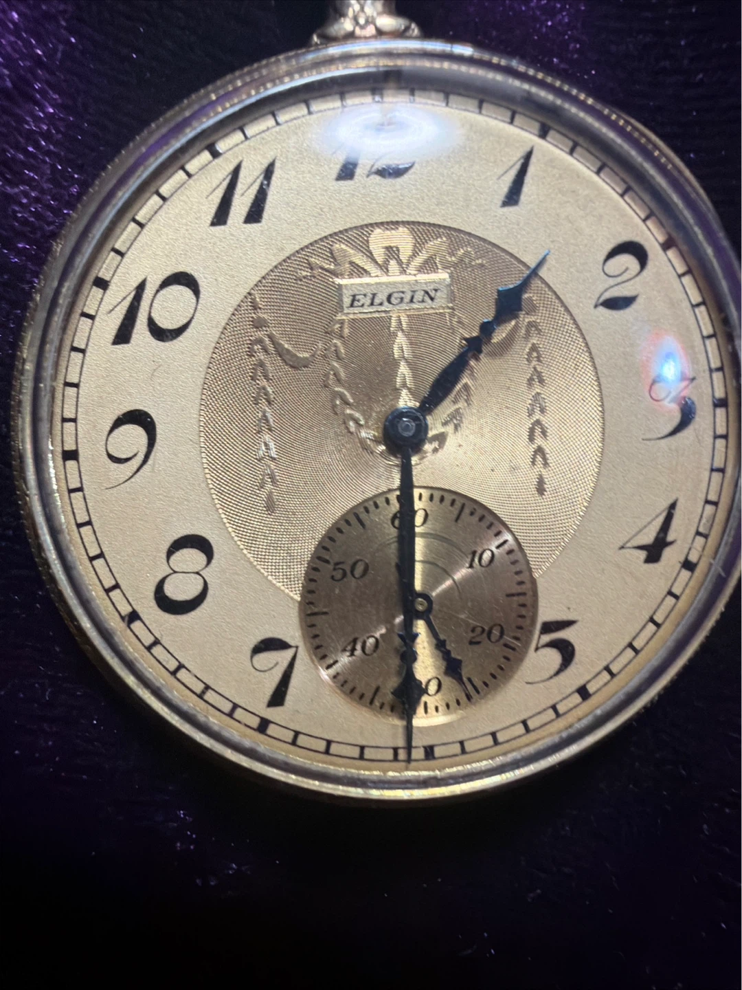 Elgin Gold Filled Pocket Watch