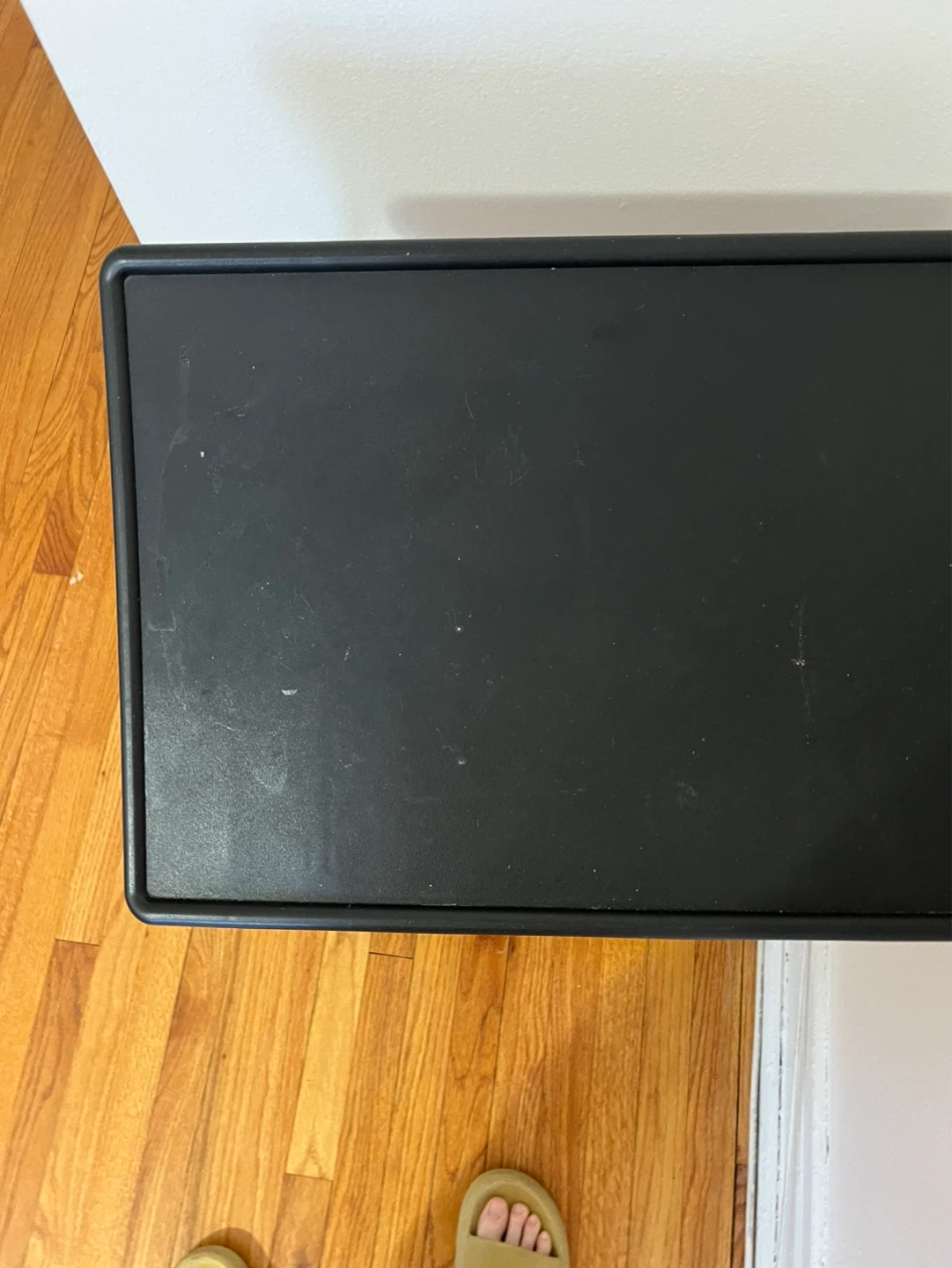 Black Adjustable Tray Table - photo 3