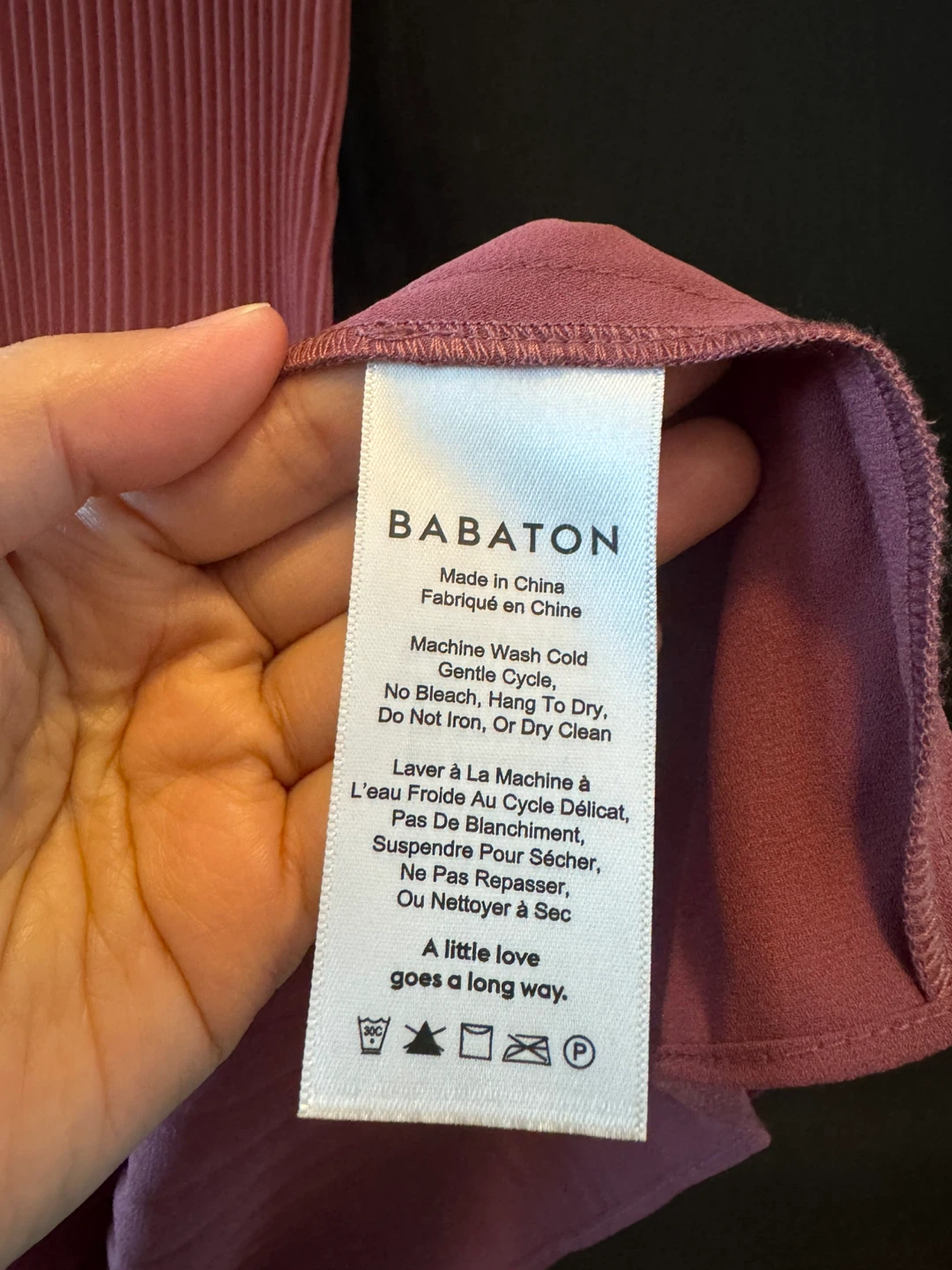Babaton Pleated V-Neck Top (Medium) - photo 3