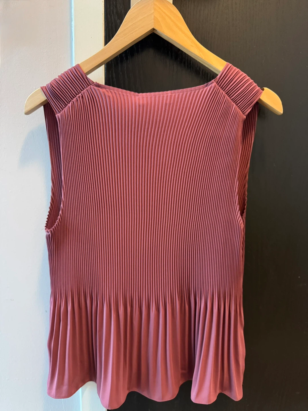 Babaton Pleated V-Neck Top (Medium) - photo 4