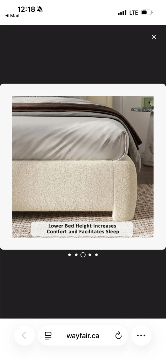 Wayfair twin bed frame - photo 3
