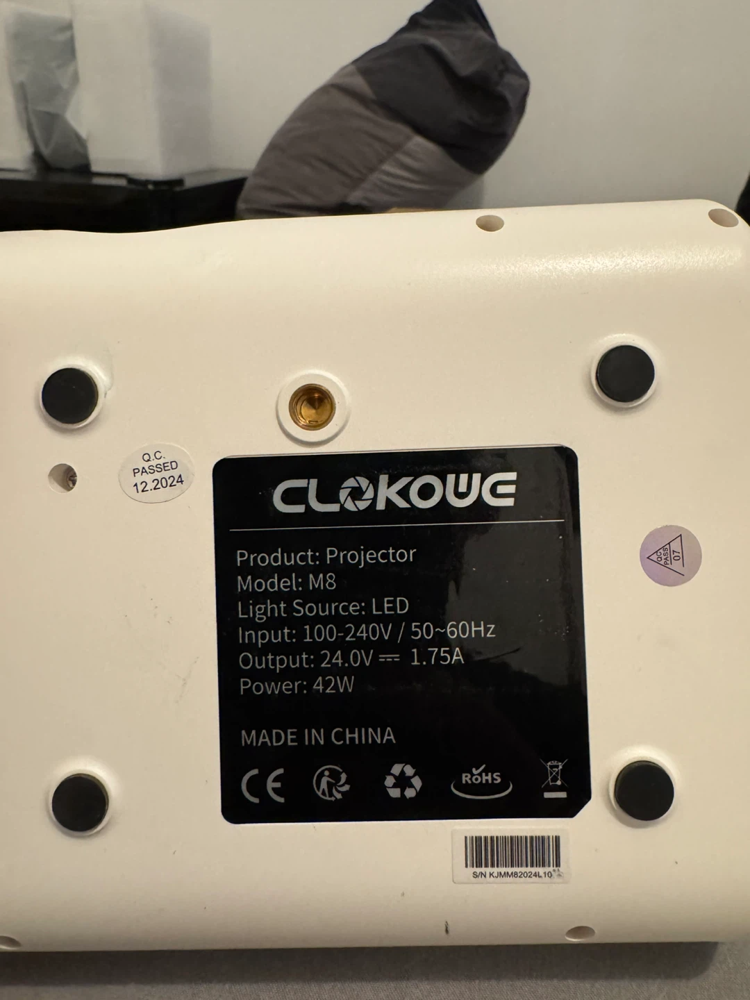 CLOKOWE M8 Projector - photo 3