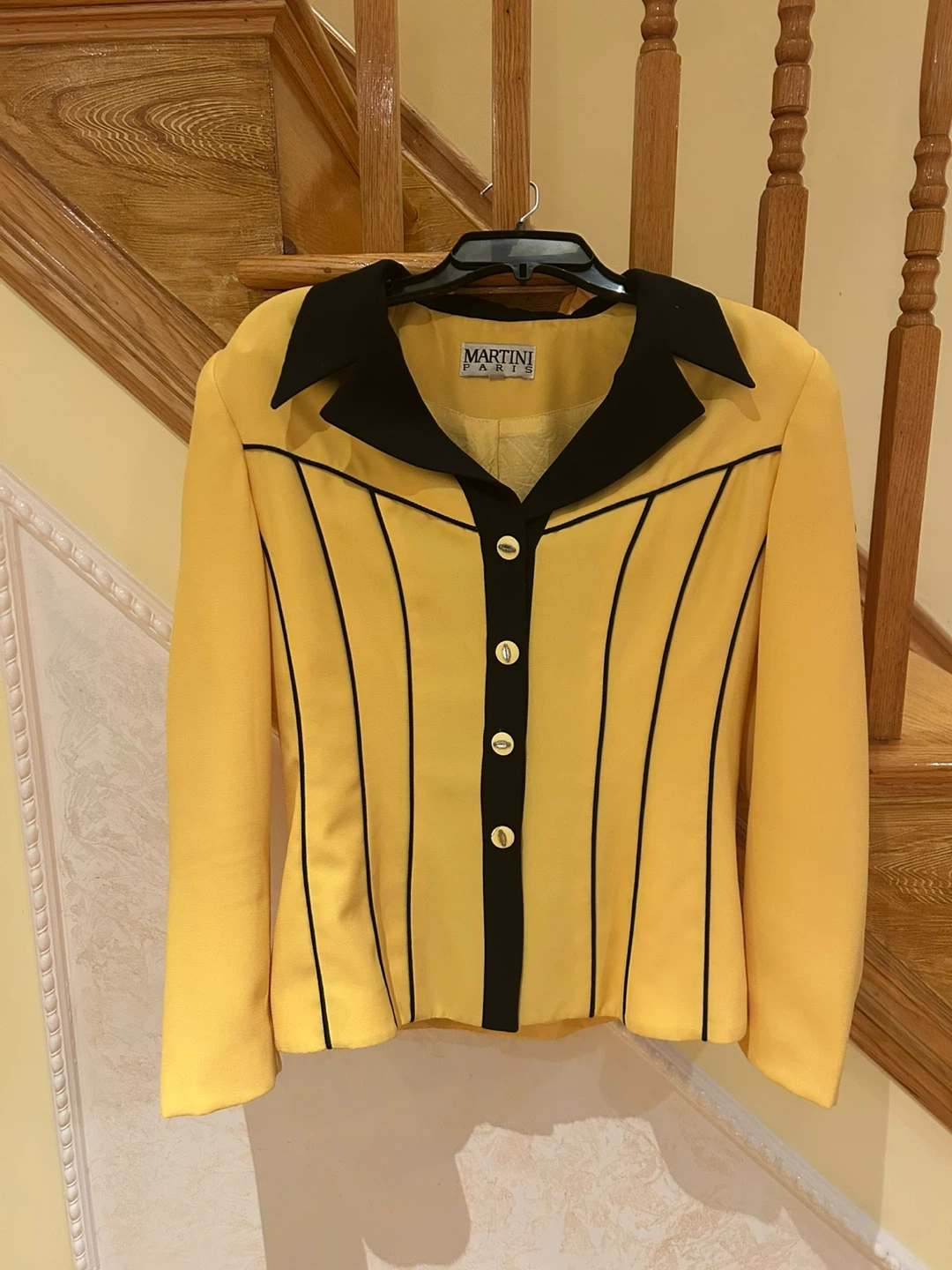 Martini Paris Yellow Blazer