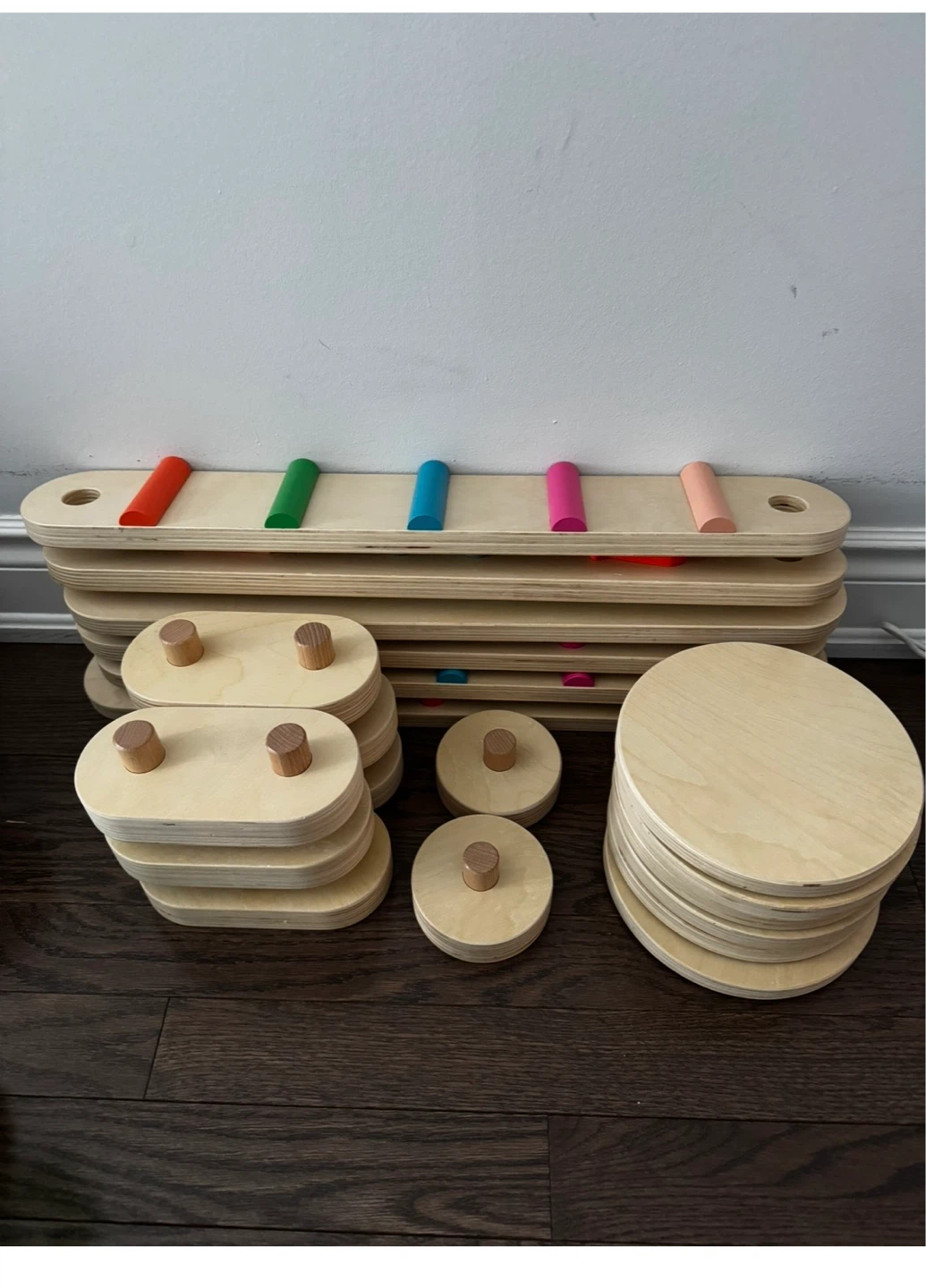 Wooden Climber with Accessories