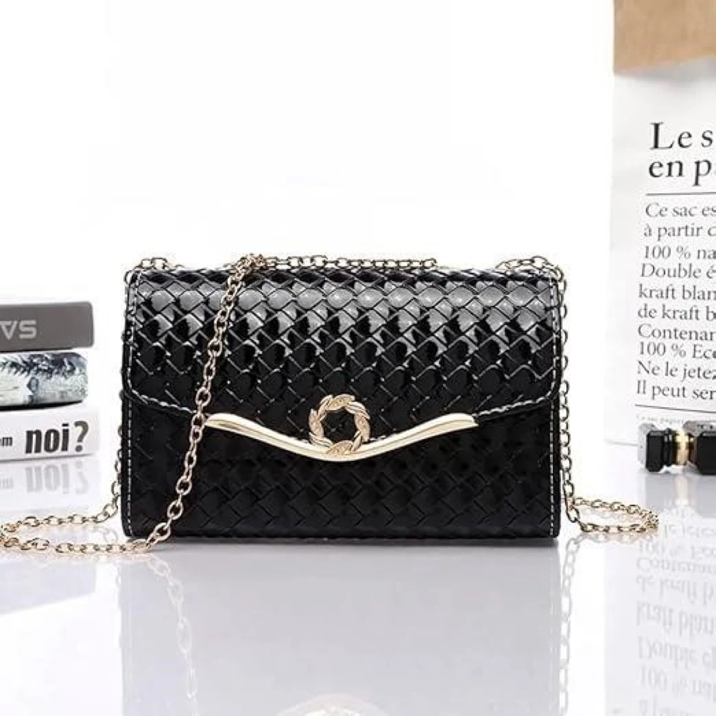 Bulk- Leather woman Chain Shoulder Bag- 30 pcs - photo 3