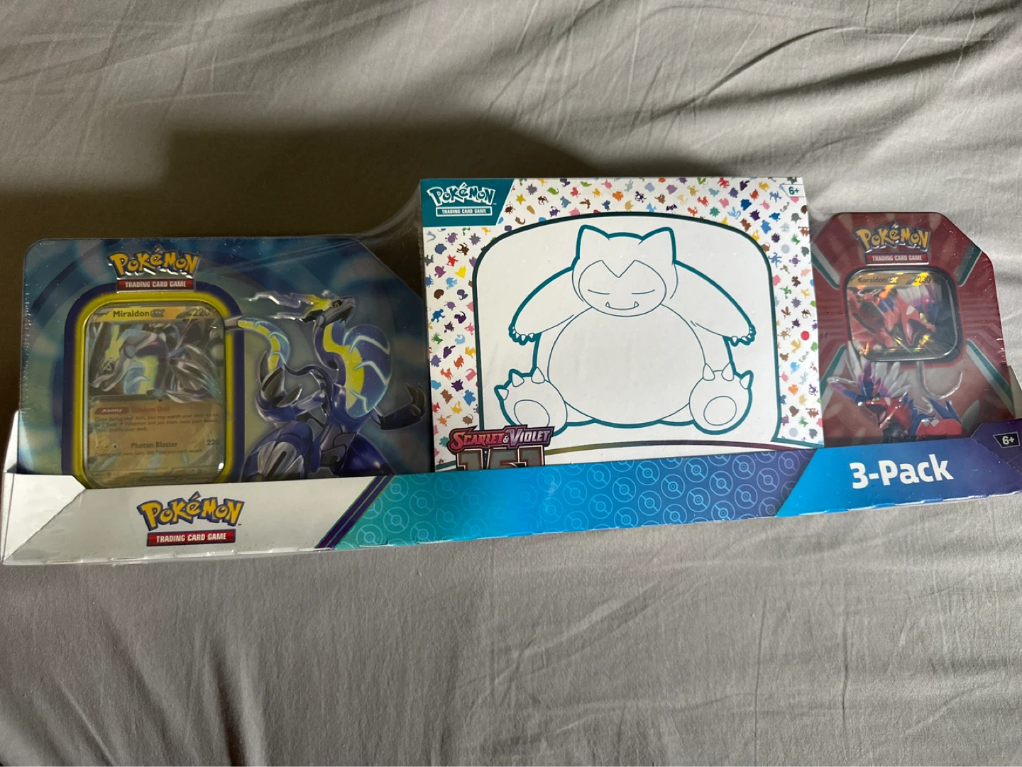 Pokemon Trading Card Game 3-Pack Collector Set - photo 2