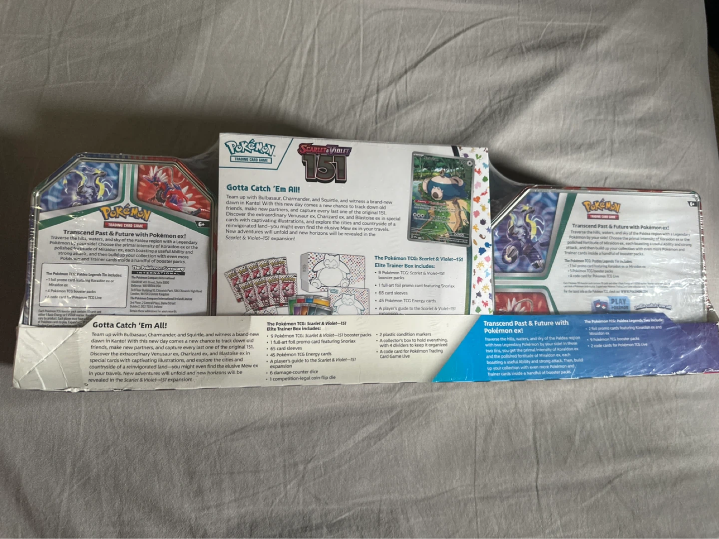 Pokemon Trading Card Game 3-Pack Collector Set - photo 3
