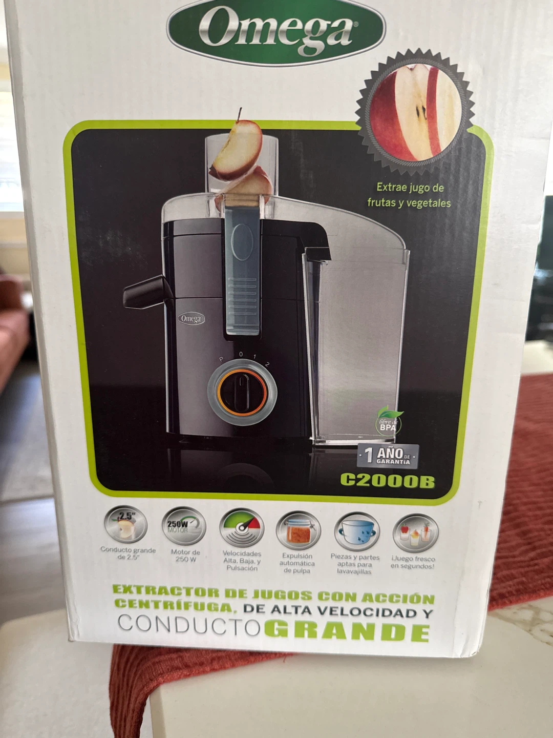 Omega Centrifugal Juicer C2000B - photo 3