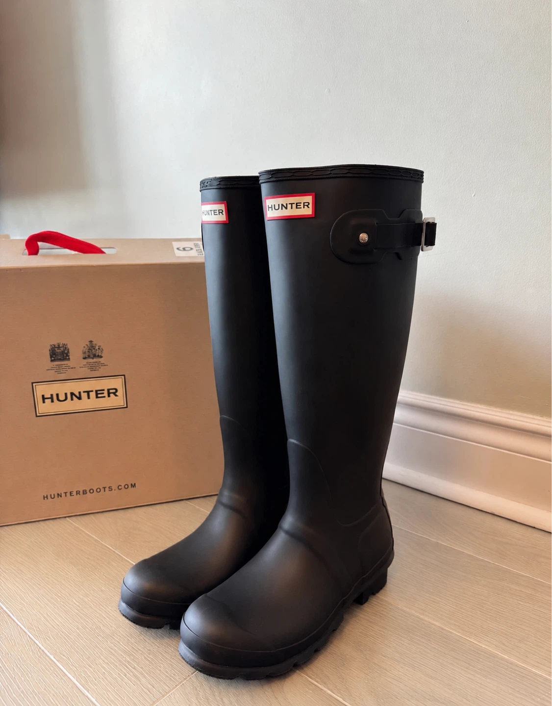Hunter Womens Original Tall Boots - Black - photo 2