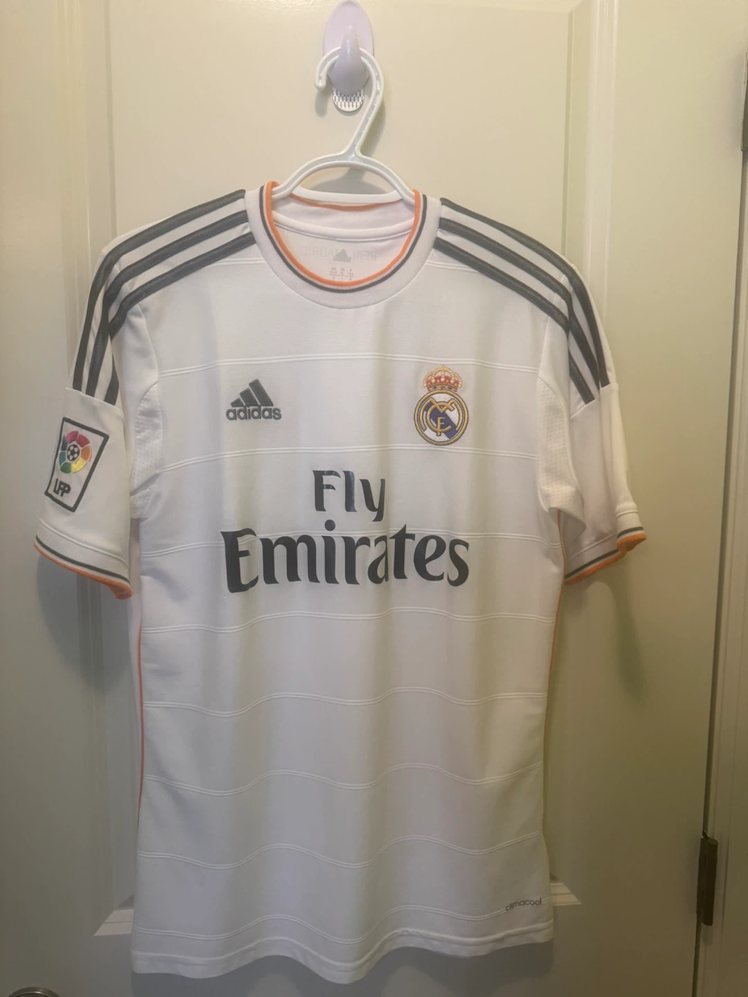 Adidas Real Madrid "Fly Emirates" Soccer Jersey