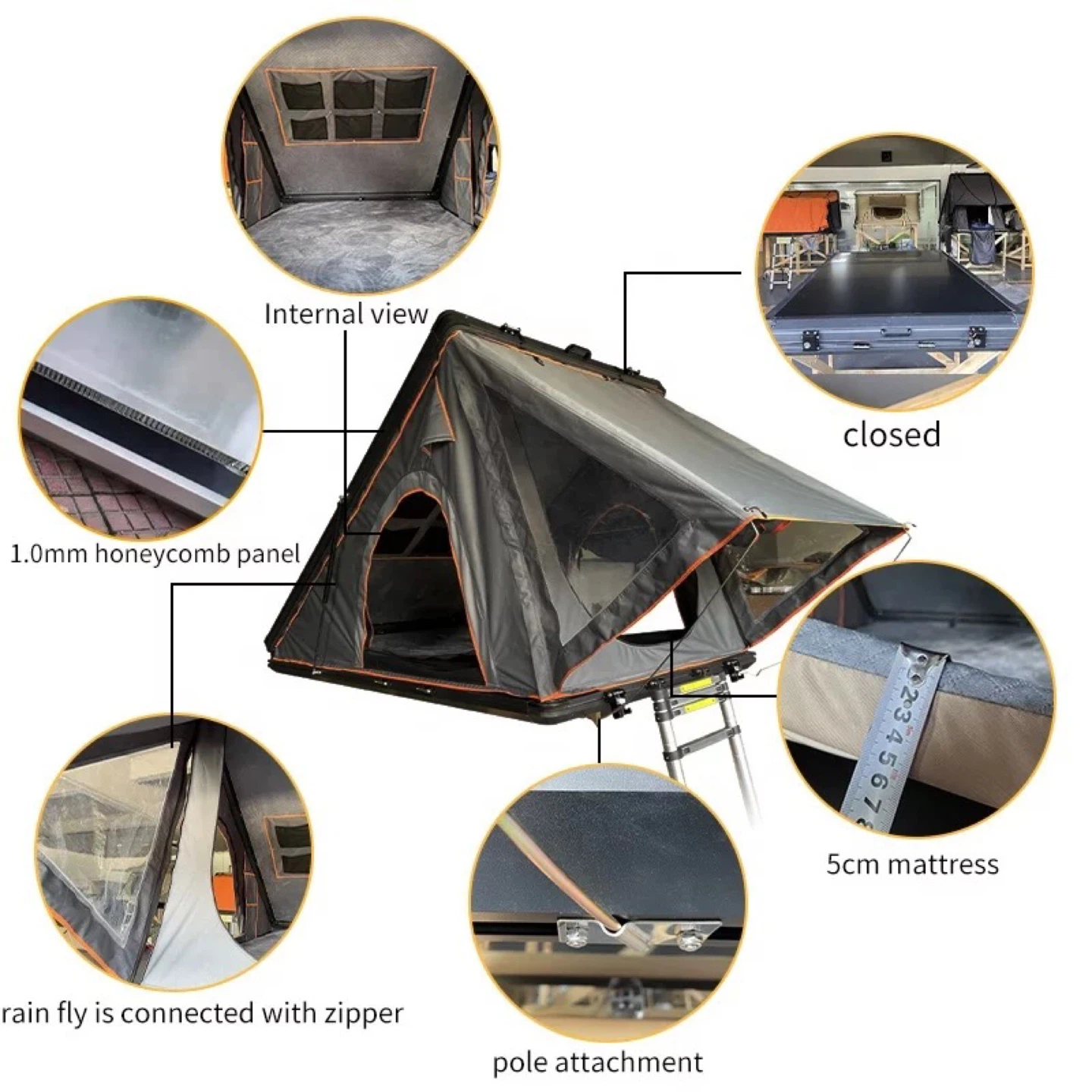 Roof Top Tent with Awning - photo 3