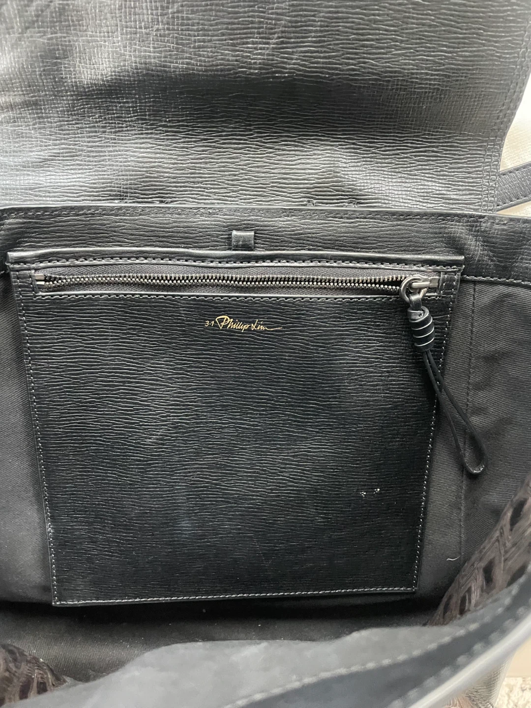 3.1 Phillip Lim Black Leather Backpack - photo 3