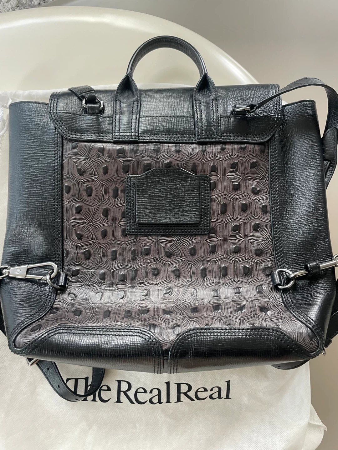 3.1 Phillip Lim Black Leather Backpack - photo 2