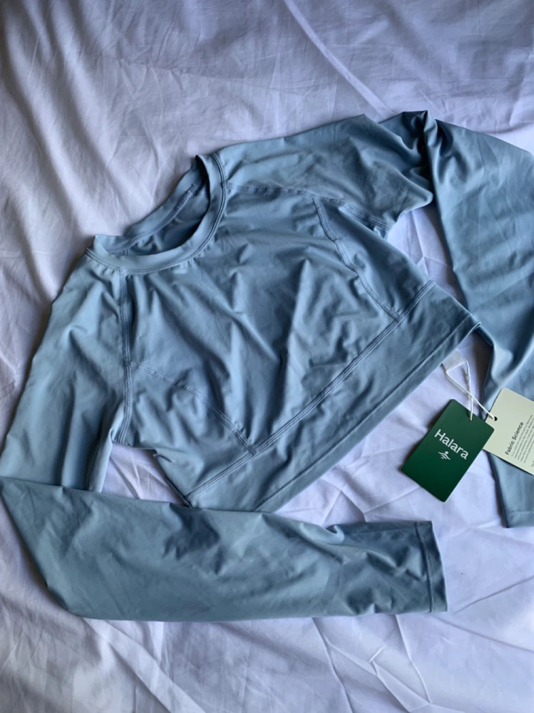 Halara Long Sleeve Crop Top