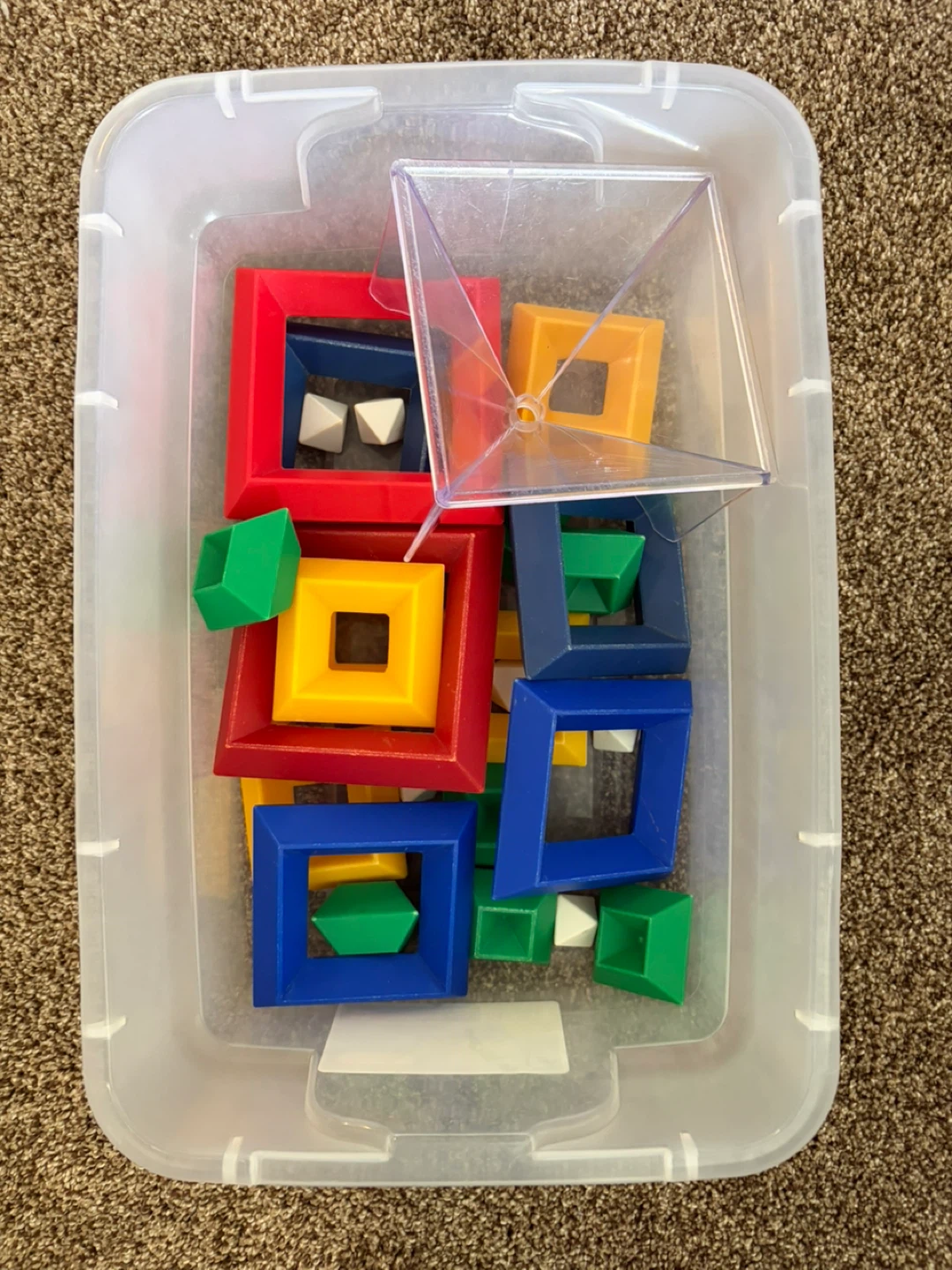 Geometric Building Blocks Set