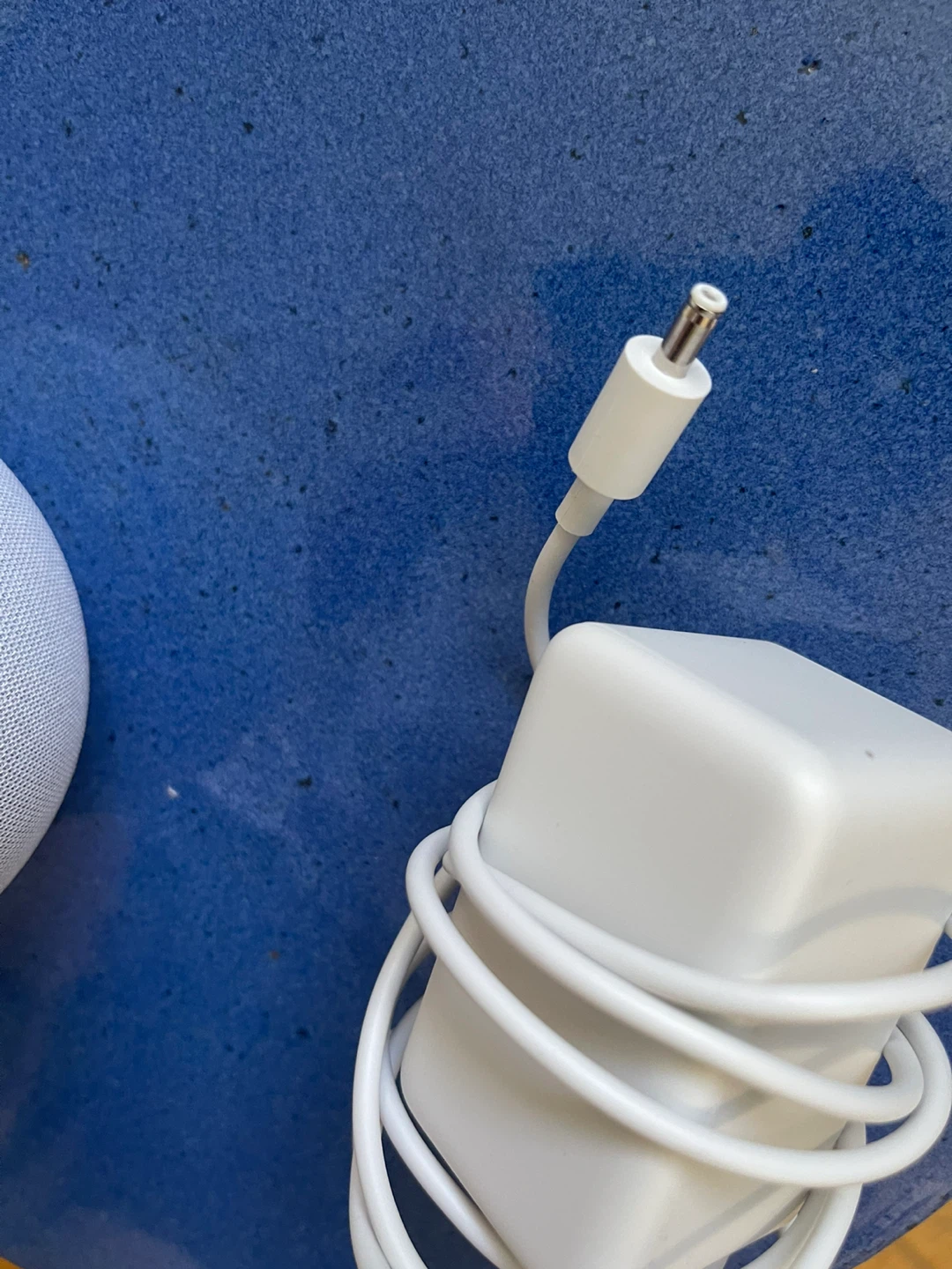White Amazon Echo Dot (4th Gen) Smart Speaker with Power Adapter - photo 2