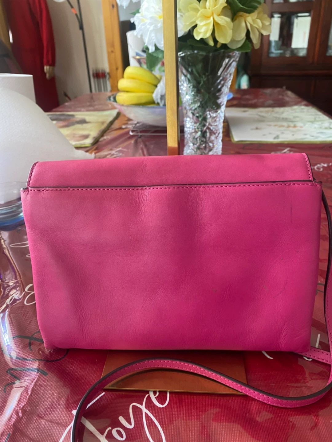 MCM Pink Leather Crossbody Bag - photo 2