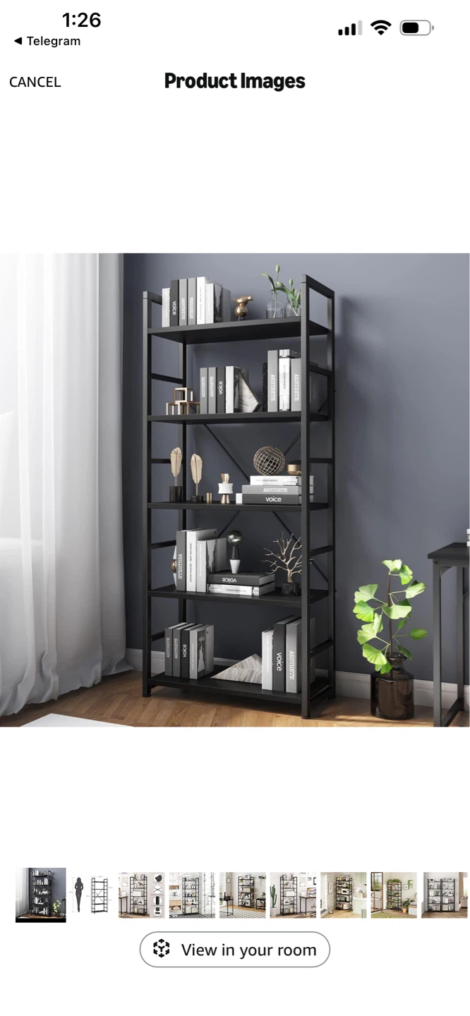 Industrial Bookshelf