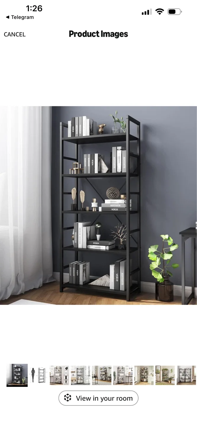 Industrial Bookshelf