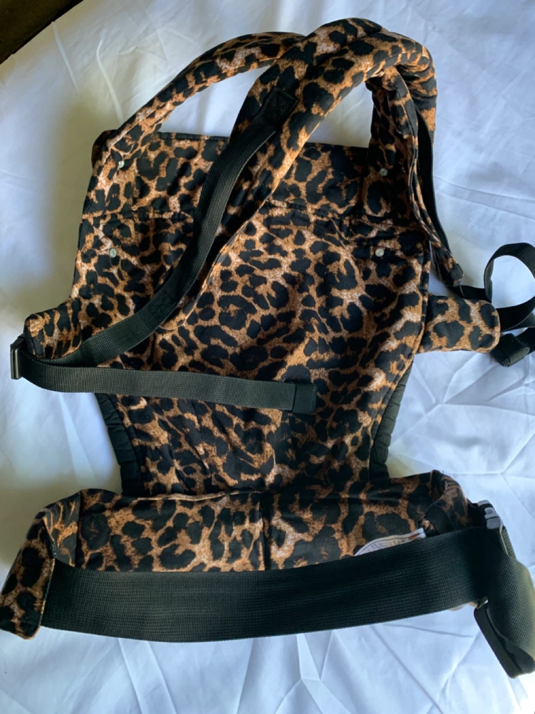 Momcozy Baby Carrier Leopard Print - photo 3