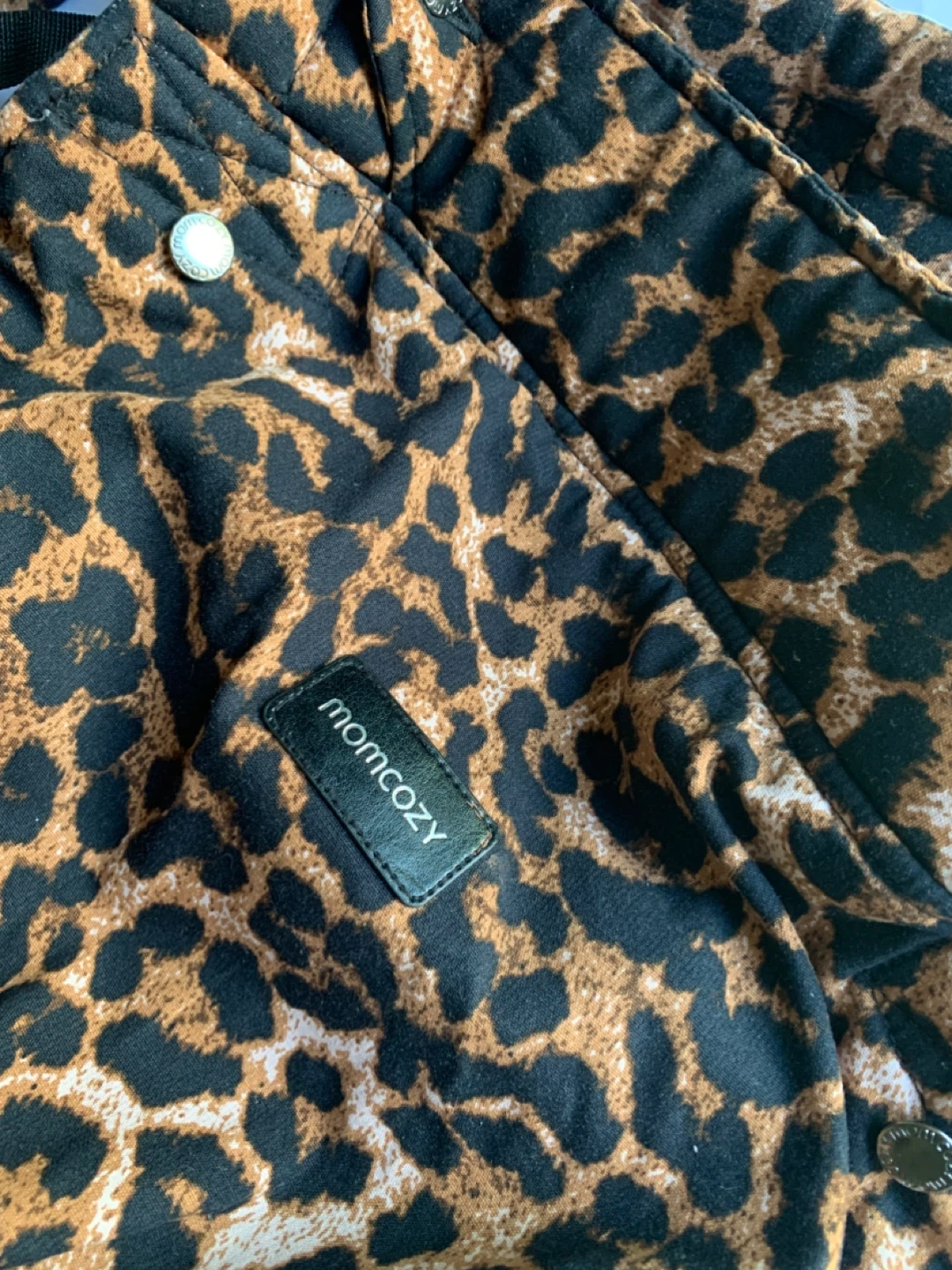 Momcozy Baby Carrier Leopard Print - photo 2