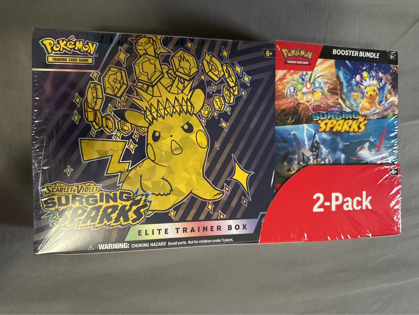 Pokemon TCG : Surging Sparks- 2 pack - photo 2