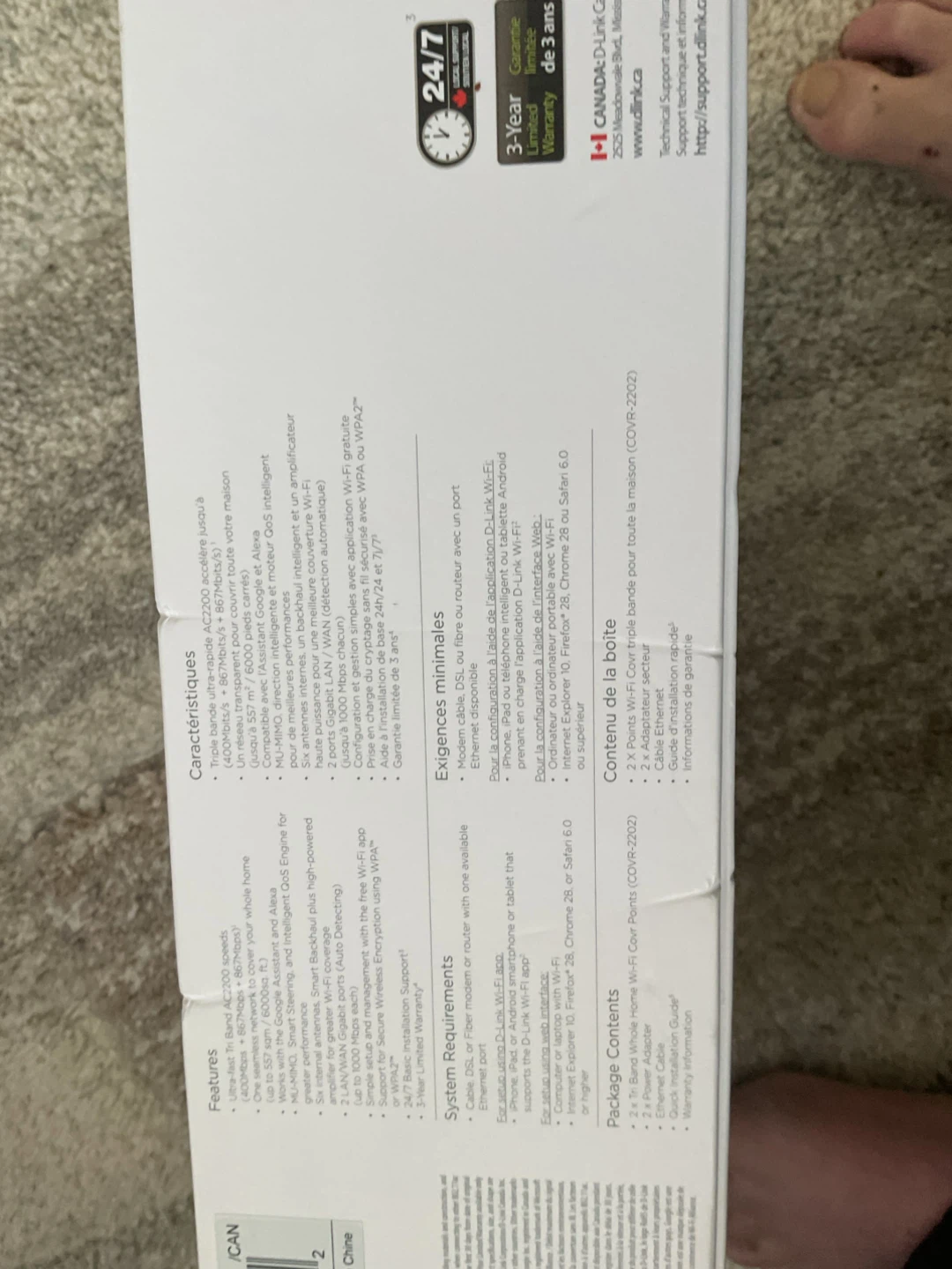 D-Link COVR AC2200 Tri-Band Whole Home Wi-Fi System (2 Pack) - photo 5